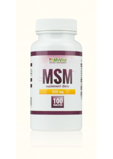 MSM tabletki 500mg - 100 szt